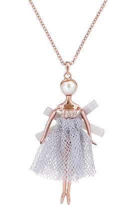 Ted Baker Jewellery Ladies Bijou Pave Crystal Ballerina Necklace TBJ1324-24-304