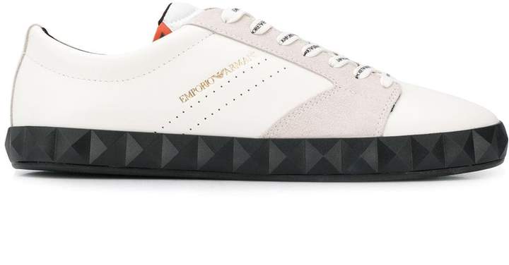 emporio armani sneakers with 3d sole
