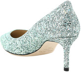 Thumbnail for your product : Jimmy Choo Mint Green Glitter Romy 60 Pumps Size IT 38
