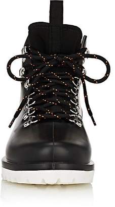 Barneys New York Women's Rubber Hiker Rain Boots - Black