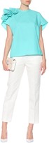 Thumbnail for your product : DELPOZO Cotton poplin top