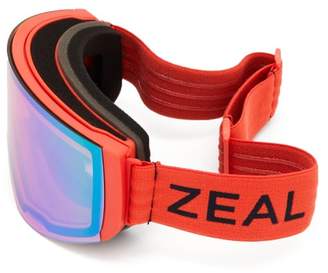Zeal Optics Hatchet Interchangeable-lens Ski Goggles - Mens - Red Multi