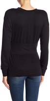 Thumbnail for your product : William Rast Corset Long Sleeve Pullover