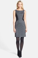 Thumbnail for your product : Lafayette 148 New York Contrast Side Knit Dress