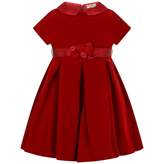 Thumbnail for your product : MonnaLisa ChicBaby Girls Red Velvet Dress