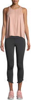 Thumbnail for your product : Dolphin-Hem Ruffle Cropped Leggings