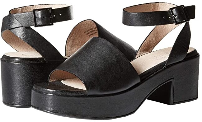 seychelles calming influence platform sandals yellow