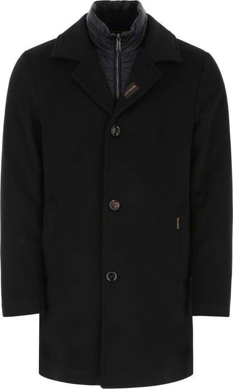 Moorer Monferrato-Le Single Breasted Layred Coat