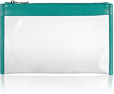 Thumbnail for your product : Jil Sander Leather-trimmed PVC clutch