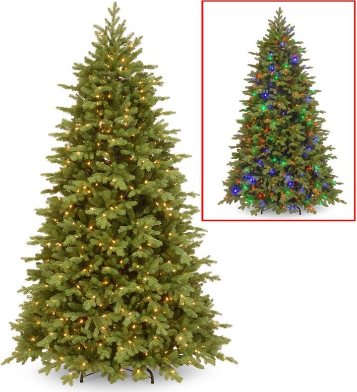 National Tree Company 7.5 ft. PowerConnect Princeton Fraser Fir with Dual Color LED Lights