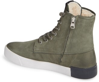 Blackstone QL41 High Top Sneaker with Genuine Shearling Lining
