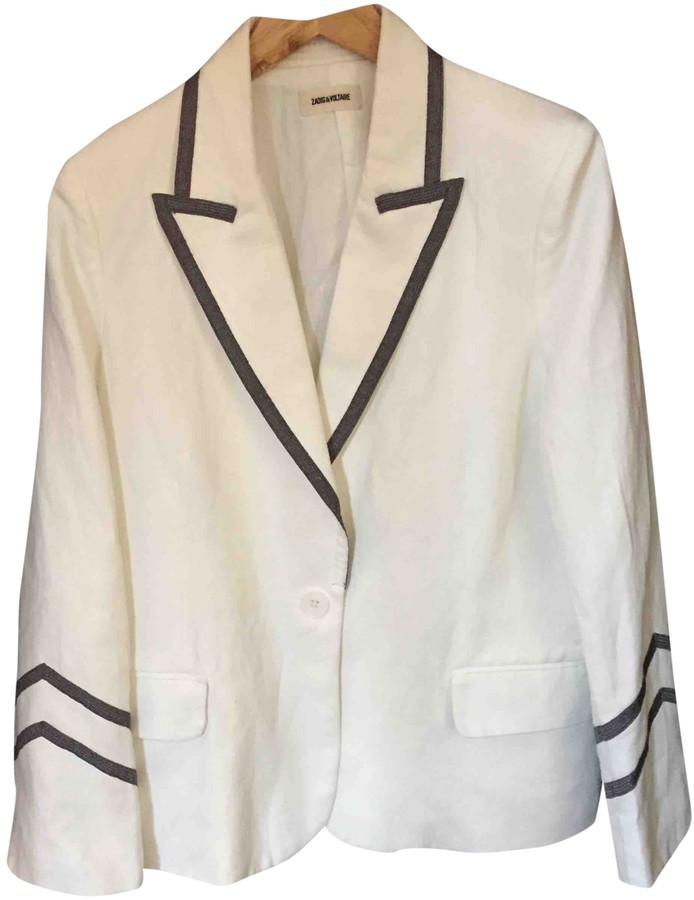 white cotton summer jackets