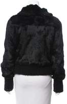 Thumbnail for your product : Christian Lacroix Fur Wool-Trimmed Jacket