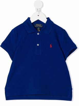 Ralph Lauren Kids Embroidered Logo Polo Shirt