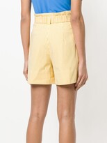 Thumbnail for your product : No.21 Paperbag Waist Gingham Shorts