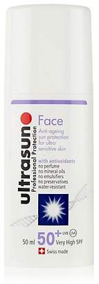 Ultrasun Very High Protection Face Sun Cream for Ultra-Sensitive Skin SPF50+ 50ml