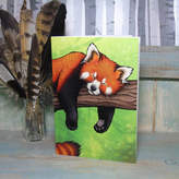 Thumbnail for your product : Equipment Lyndsey Green Illustration Red Panda Illustration Notebook Lined Pages