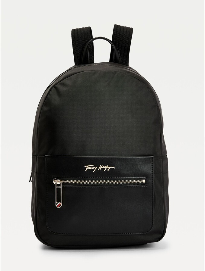 tommy hilfiger waterproof backpack