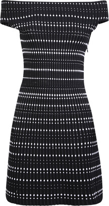 MM6 MAISON MARGIELA Trompe l'Oeil pleated mini ドレス MM6 MAISON MARGIELA Trompe L'oeil Pleated Mini Dress - ShopStyle