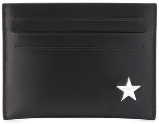 Givenchy star logo plaque cardholder