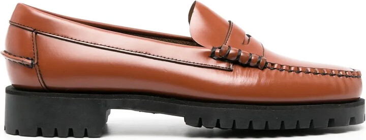 Sebago Dan leather penny loafers