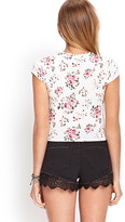 Thumbnail for your product : Forever 21 Old English Rose Top
