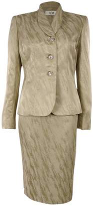 Le Suit LeSuit Women's Jacquard Petite Skirt Suit