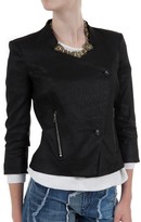 Thumbnail for your product : Helmut Lang Glossy Linen Twill Blazer