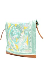 Thumbnail for your product : Emilio Pucci Carre Tropicana-print shoulder bag