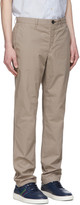 Thumbnail for your product : Paul Smith Taupe Slub Cotton Chinos