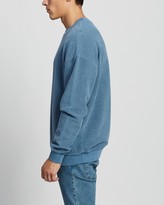 Thumbnail for your product : Factorie - Men's Blue Sweats - Reverse Fleece Crew - Size XS at The Iconic