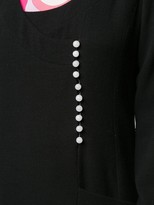 Thumbnail for your product : Chanel Pre Owned 1980s Faux-Pearl Embellishments Knee-Length Dress