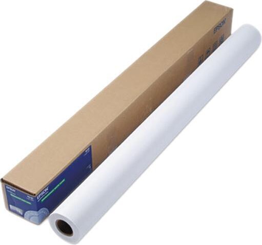 Epson America Epson S041387 Doubleweight Matte Paper, 44' x 82 ft, White - 1 Roll