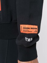 Thumbnail for your product : Heron Preston Graphic-Print Cotton Sweatshirt