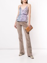 Thumbnail for your product : Amiri Paisley-Print Tie Blouse