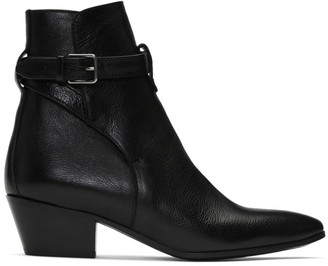 saint laurent black boots