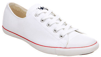 Converse Womens Ct Lite Ox Optical White Trainers Shoes - ShopStyle