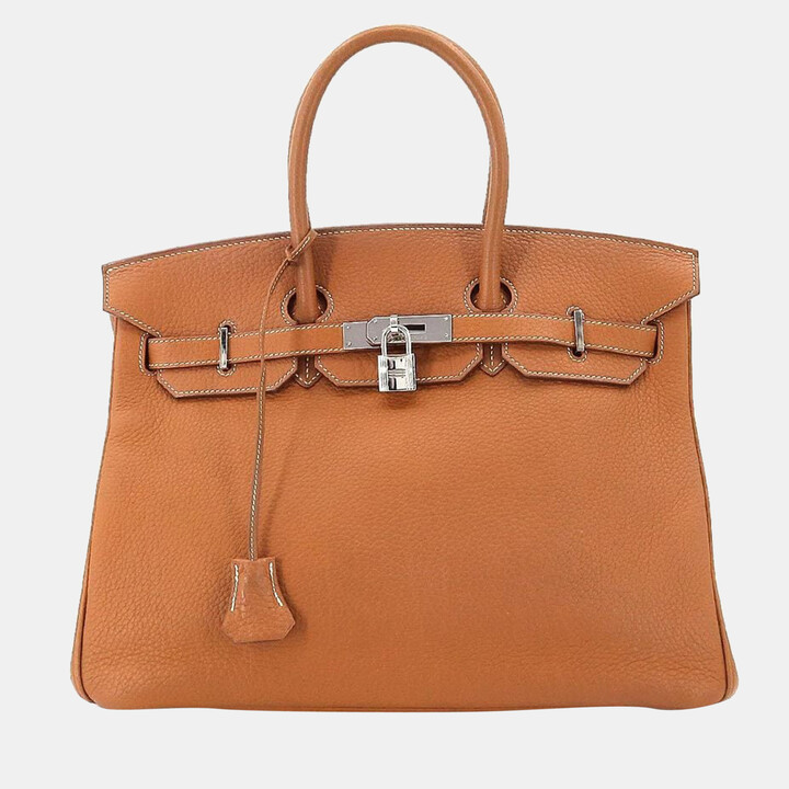 Pre-owned Hermes Brown Handbags
