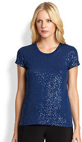 Thumbnail for your product : DKNY Sequin Top