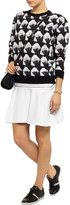 Thumbnail for your product : Adam Lippes Zipped stretch-jersey mini skirt
