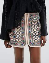 Thumbnail for your product : Majorelle Embroidered Port Skirt