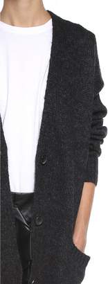 Etoile Isabel Marant Daxton Oversized V-neck Knit Cardigan
