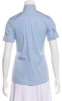 Thumbnail for your product : Gucci Web Short Sleeve Top