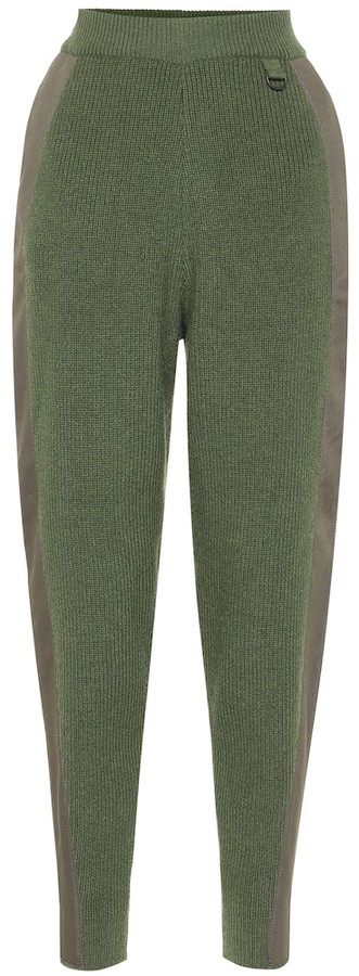tapered wool pants