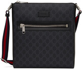 Thumbnail for your product : Gucci Black GG Messenger Bag