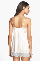 Thumbnail for your product : Mimi Holliday 'Banoffee Pie' Lace Trim Silk Slip