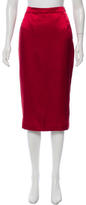 Thumbnail for your product : By Malene Birger Satin Midi Skirt w/ Tags
