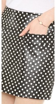 Thumbnail for your product : Marc by Marc Jacobs Block Leather Skirt