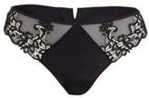 Thumbnail for your product : Simone Perele Saga Floral Lace Thong