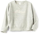 Thumbnail for your product : Chloé Kids Logo Sweatshirt